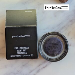 NIB MAC Cosmetics IMAGINARY Pro Longwear Paint Pot-Deep Blue Plum Shimmer Rare